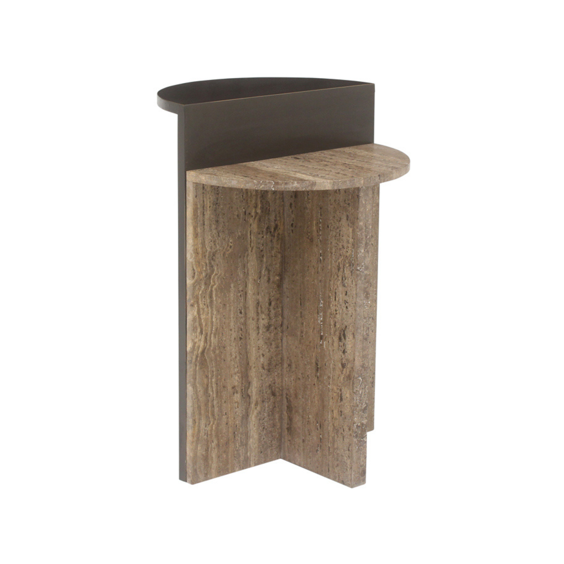 Richmond Interiors – Beistelltisch Russo Brown Beistelltisch rund Richmond Interiors