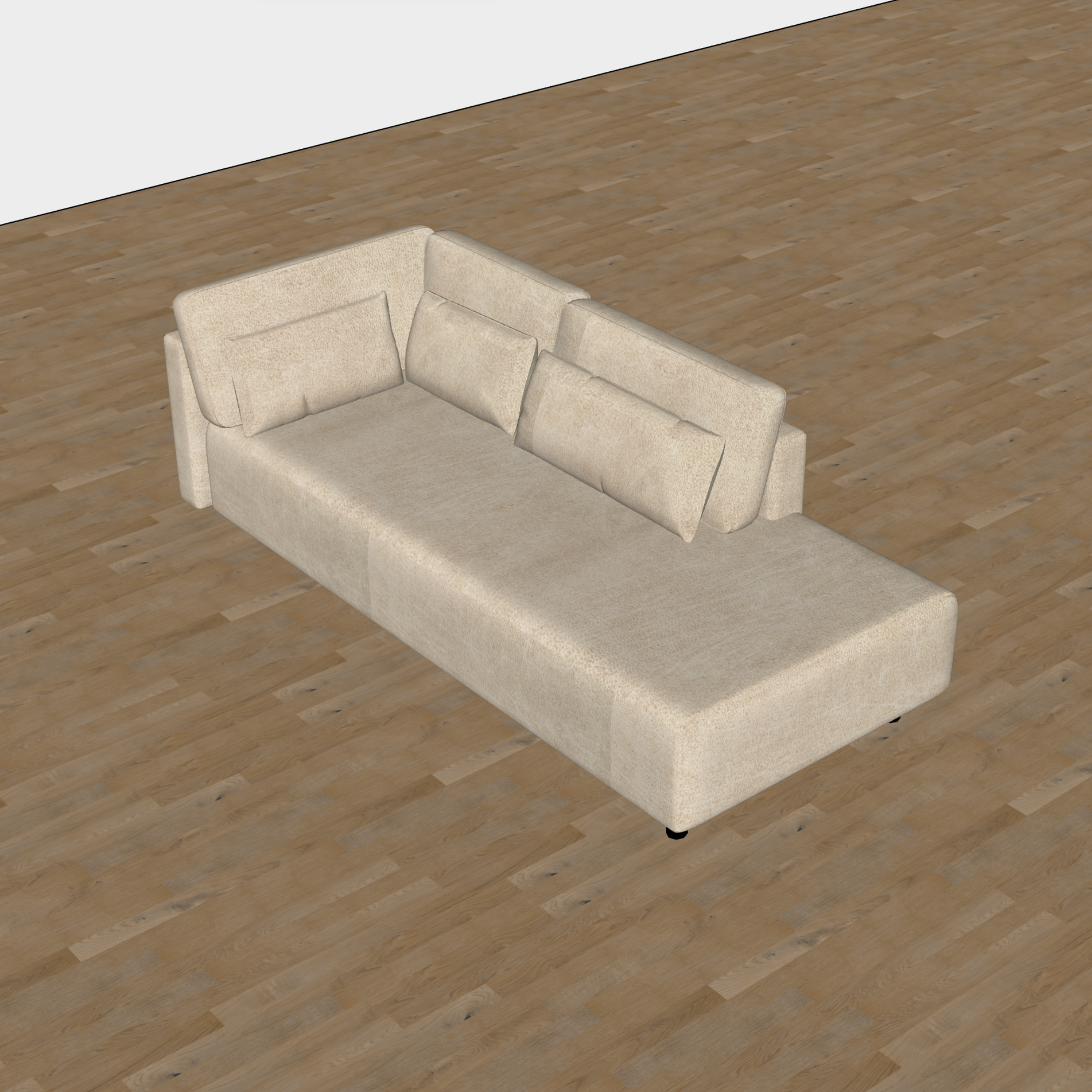 Richmond Interiors Modulsofa Lund – Ottomane rechts Modul-Sofa Richmond Interiors