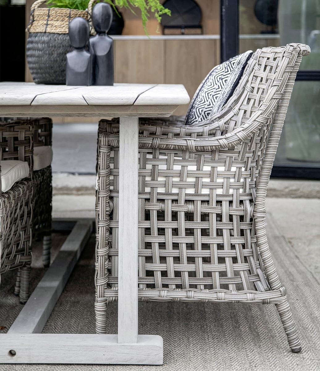 Artwood Outdoor Esstisch PALERMO charcoal Outdoor Esstisch eckig Artwood