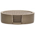 Leder Untersetzer Merel taupe Untersetzer Chamada