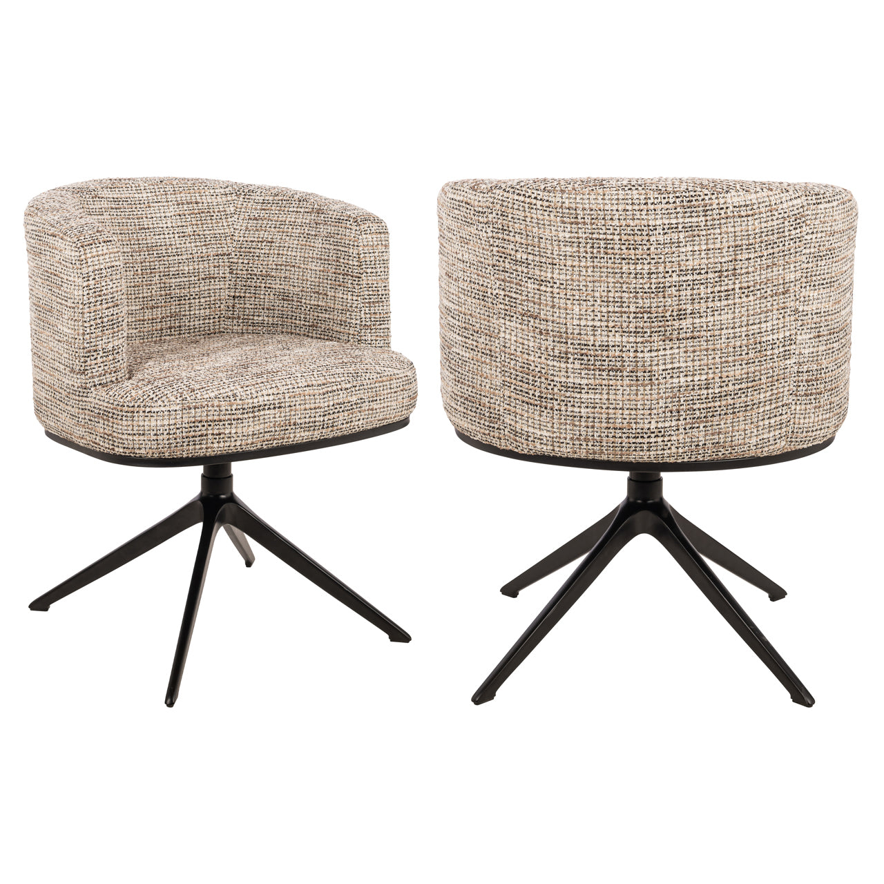 Richmond Interiors Cheyenne swivel chair trendy natural (Be Trendy 01 Nature)