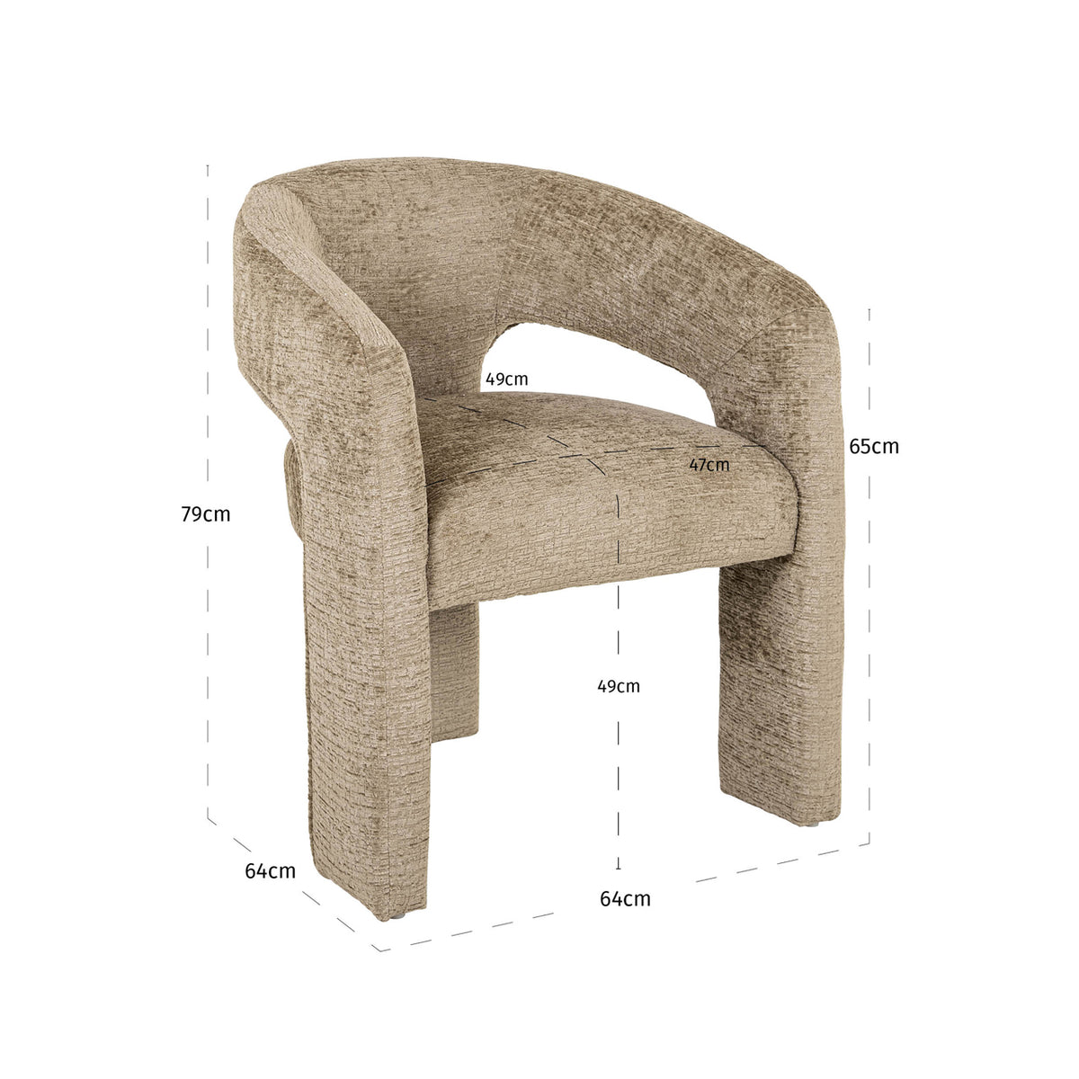 Richmond Interiors Esszimmerstuhl Belle desert fusion fire retardant Richmond Interiors