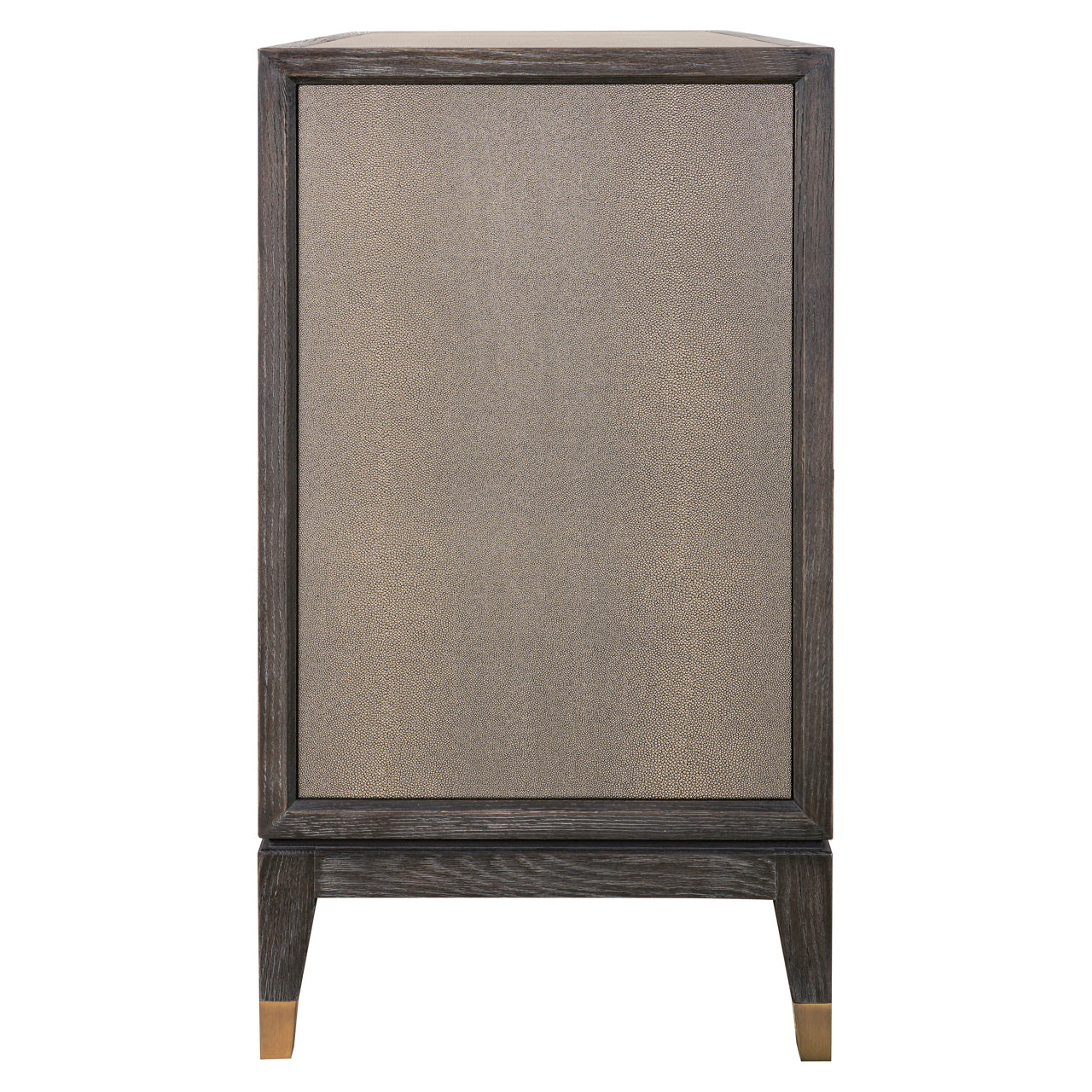 Richmond Interiors Sideboard Bloomville brass shagreen Sideboard Richmond Interiors