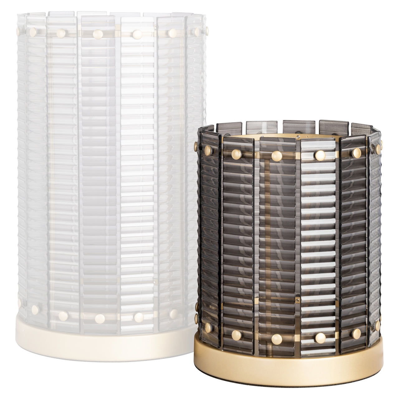 Richmond Interiors Windlicht Daylin smoke small Windlicht Richmond Interiors
