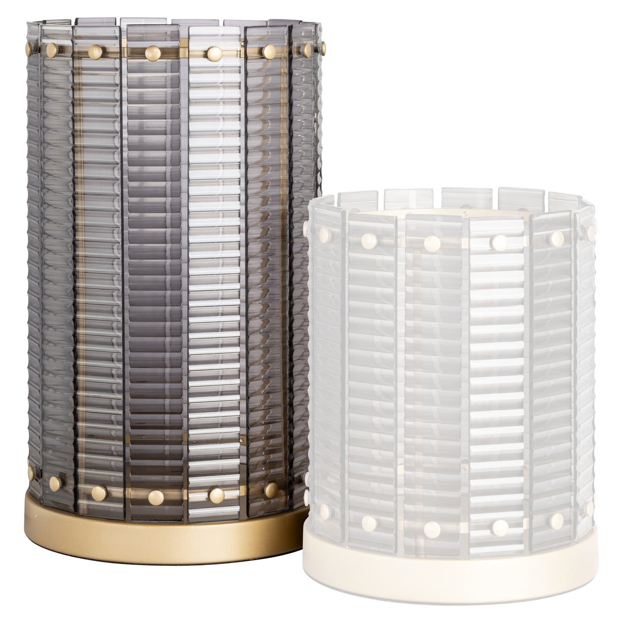Richmond Interiors Windlicht Daylin smoke large Windlicht Richmond Interiors