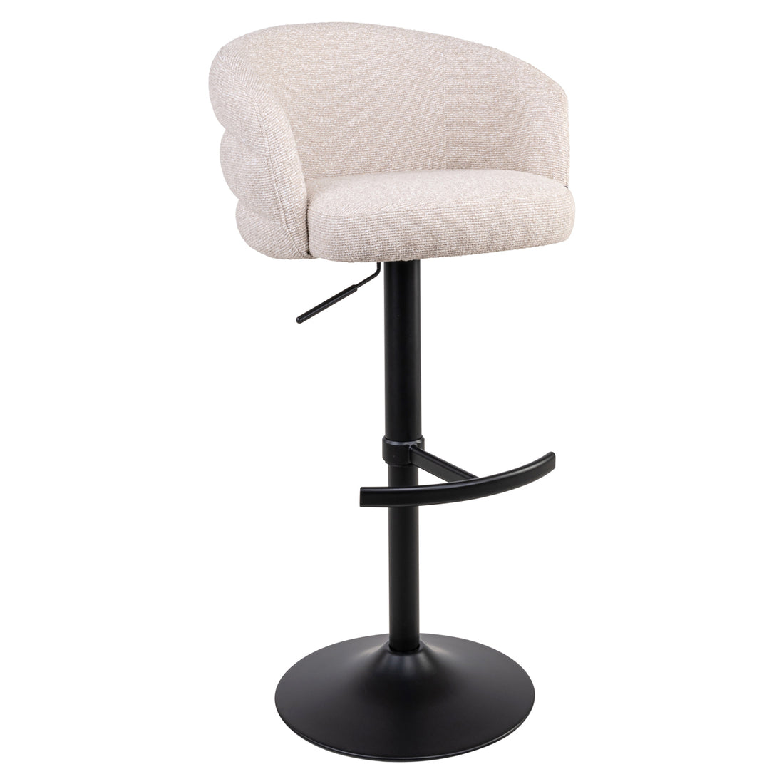 Richmond Interiors Barhocker Nikki biscotti swivel fire retardant Barhocker Richmond Interiors