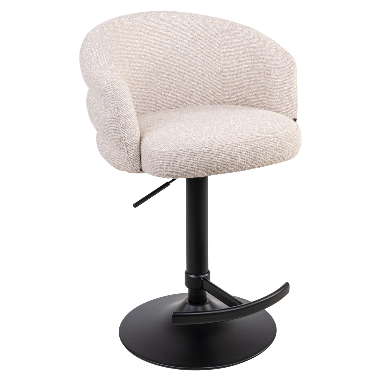 Richmond Interiors Barhocker Nikki biscotti swivel fire retardant Barhocker Richmond Interiors