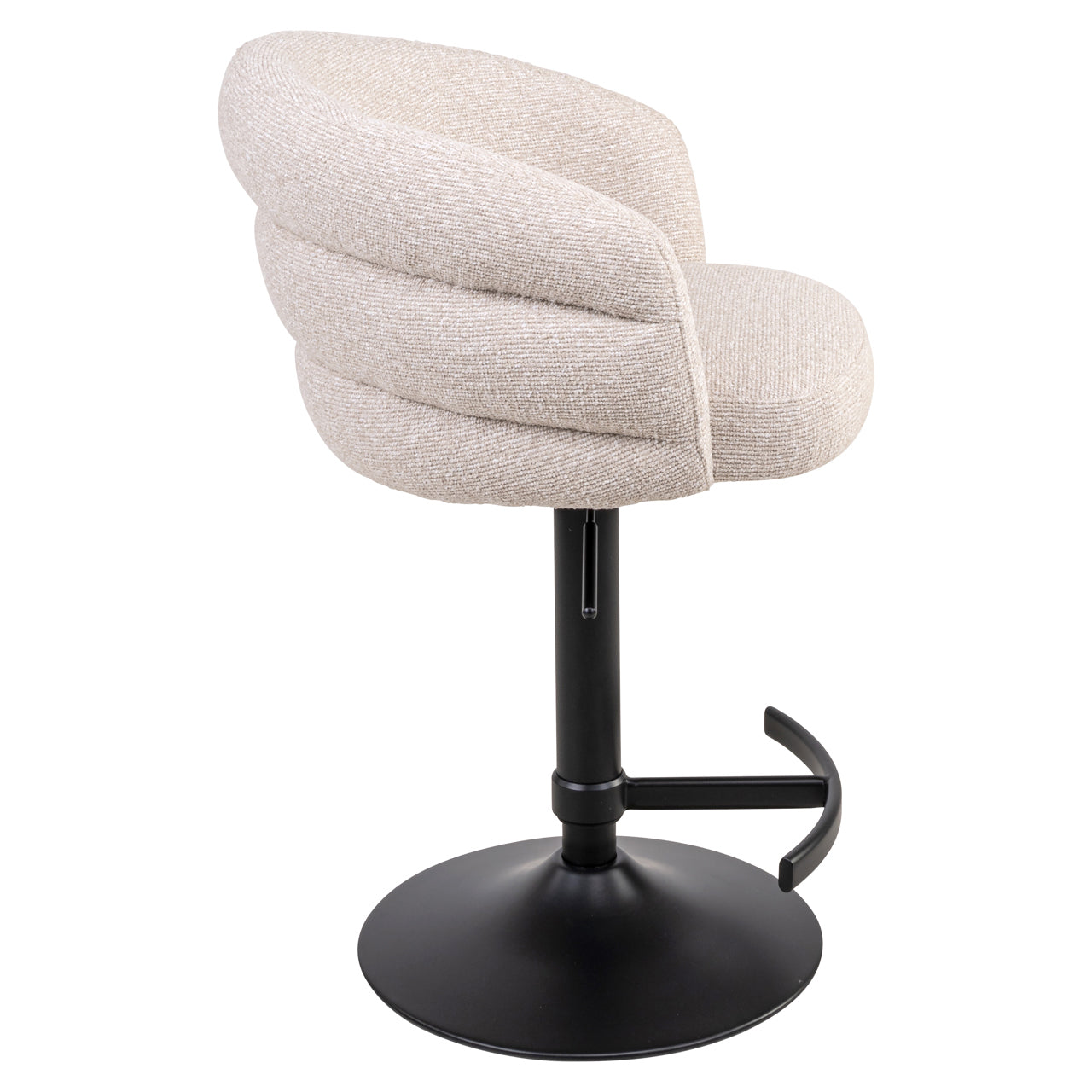 Richmond Interiors Barhocker Nikki biscotti swivel fire retardant Barhocker Richmond Interiors