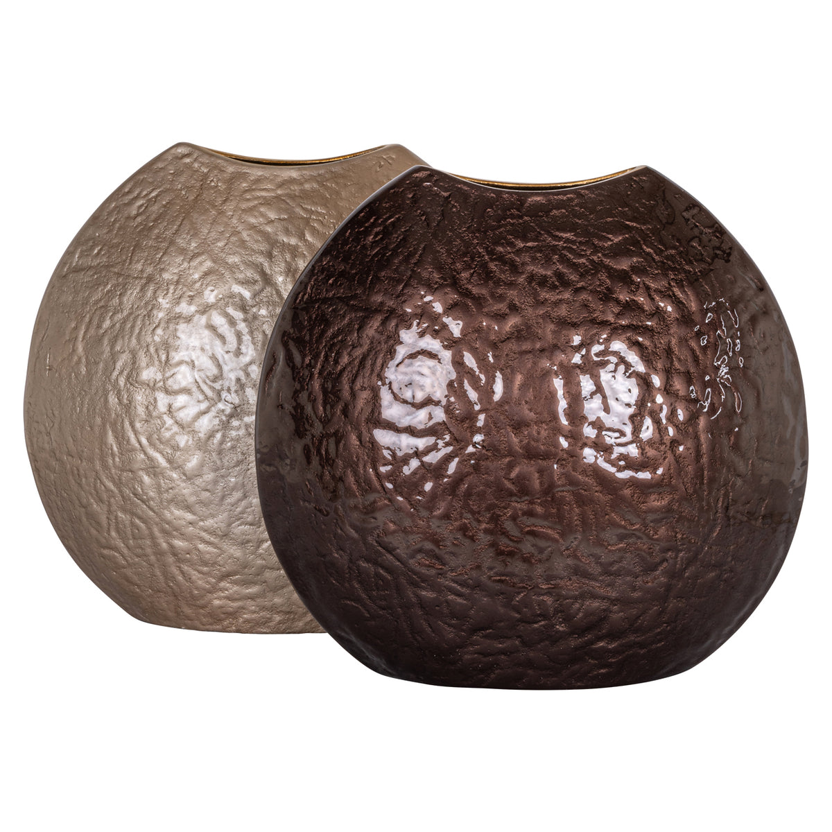 Richmond Interiors Vase Jony dark brown Richmond Interiors