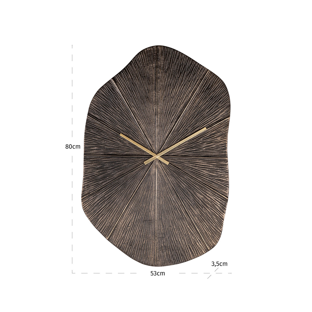 Richmond Interiors Uhr Livine bronze Uhr Richmond Interiors