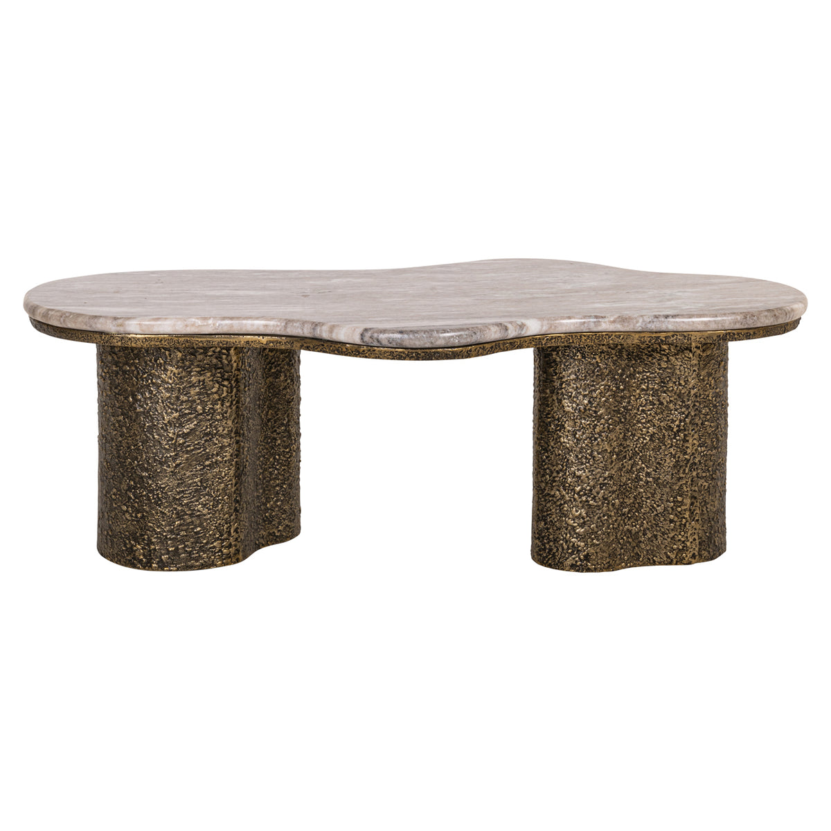 Richmond Interiors Couchtisch Abandos brass antique Richmond Interiors