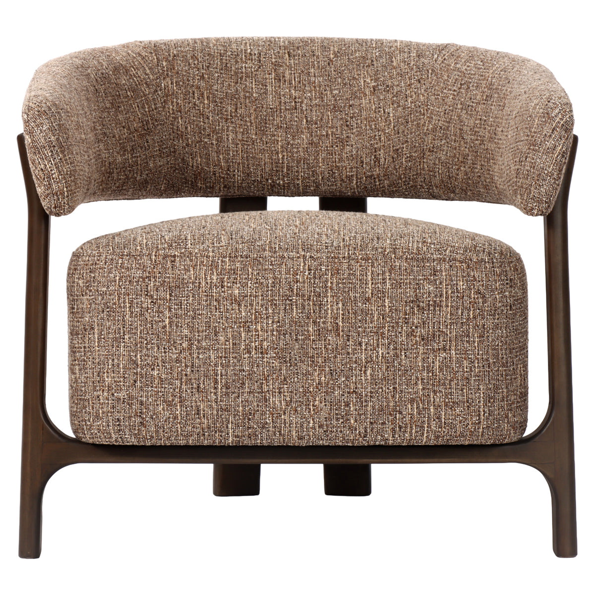 Richmond Interiors Lounge Stuhl Dalara brown tweed Richmond Interiors