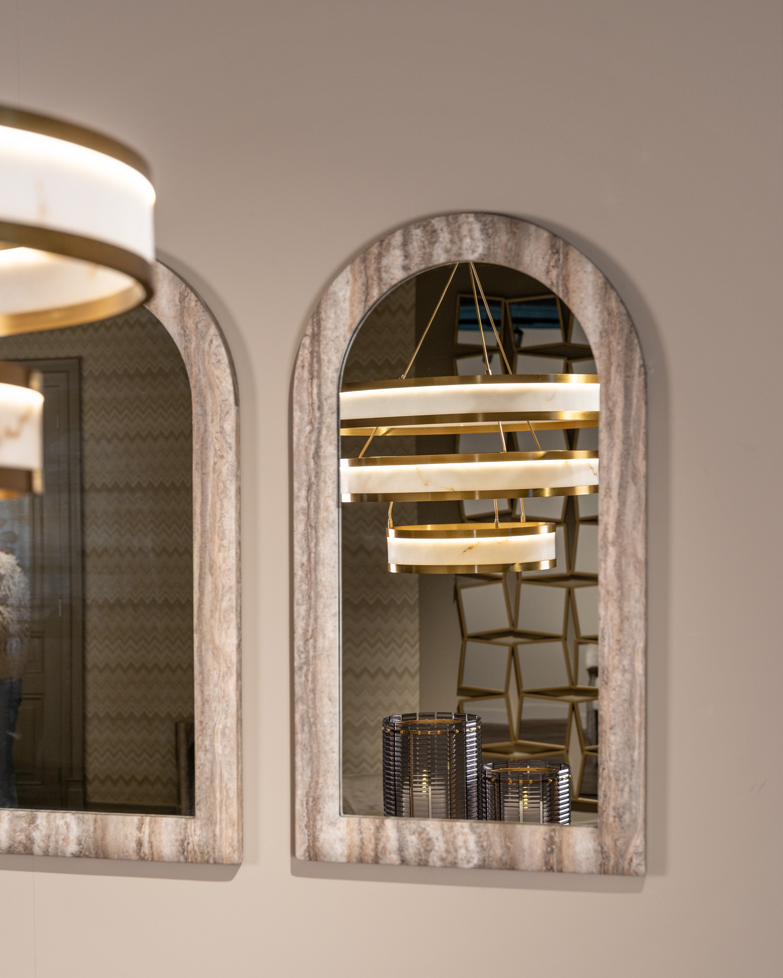 Richmond Interiors Pendelleuchte Cealora white Pendelleuchte Richmond Interiors