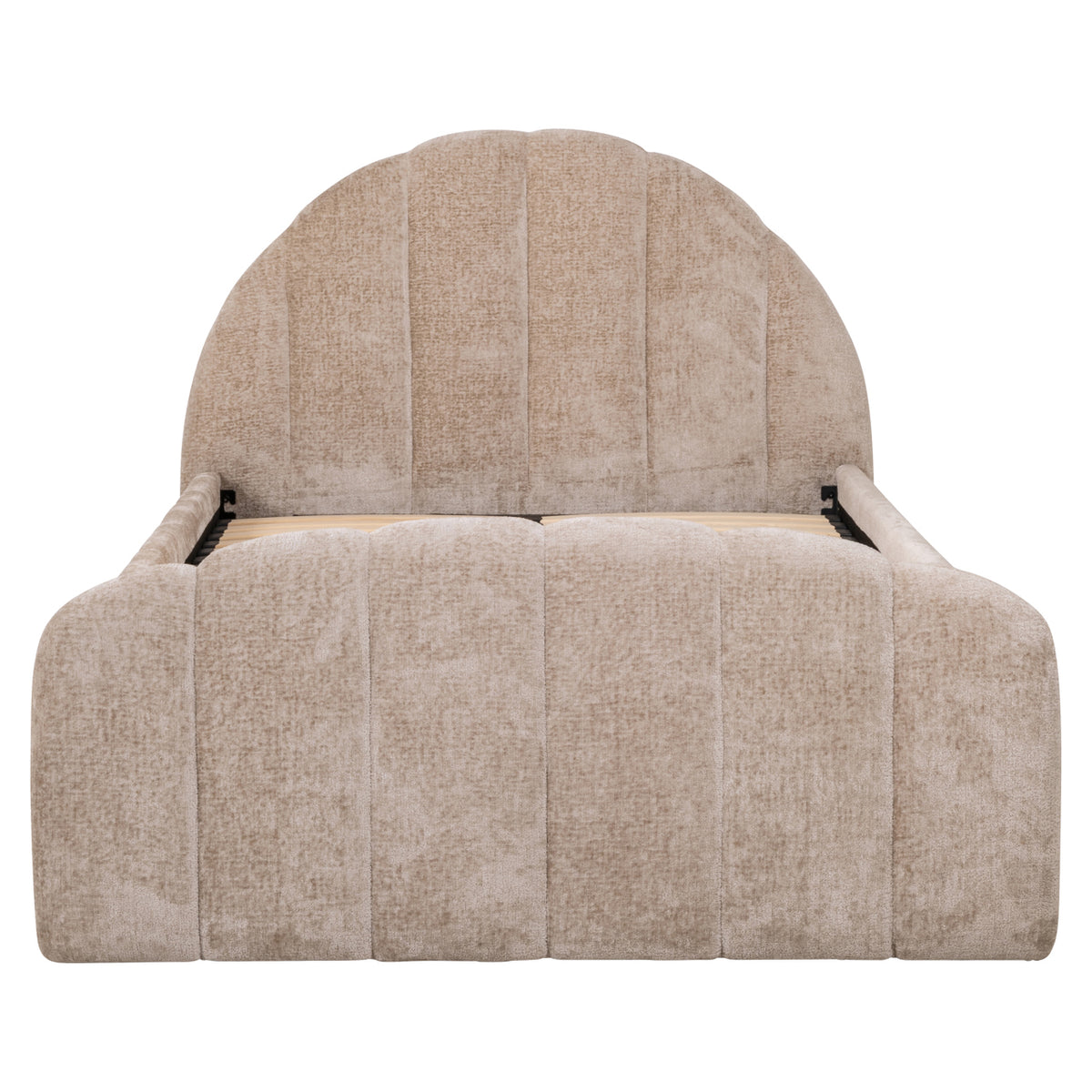 Richmond Interiors Bett Pixie clay chenille 120x200 with pull-out bed Richmond Interiors