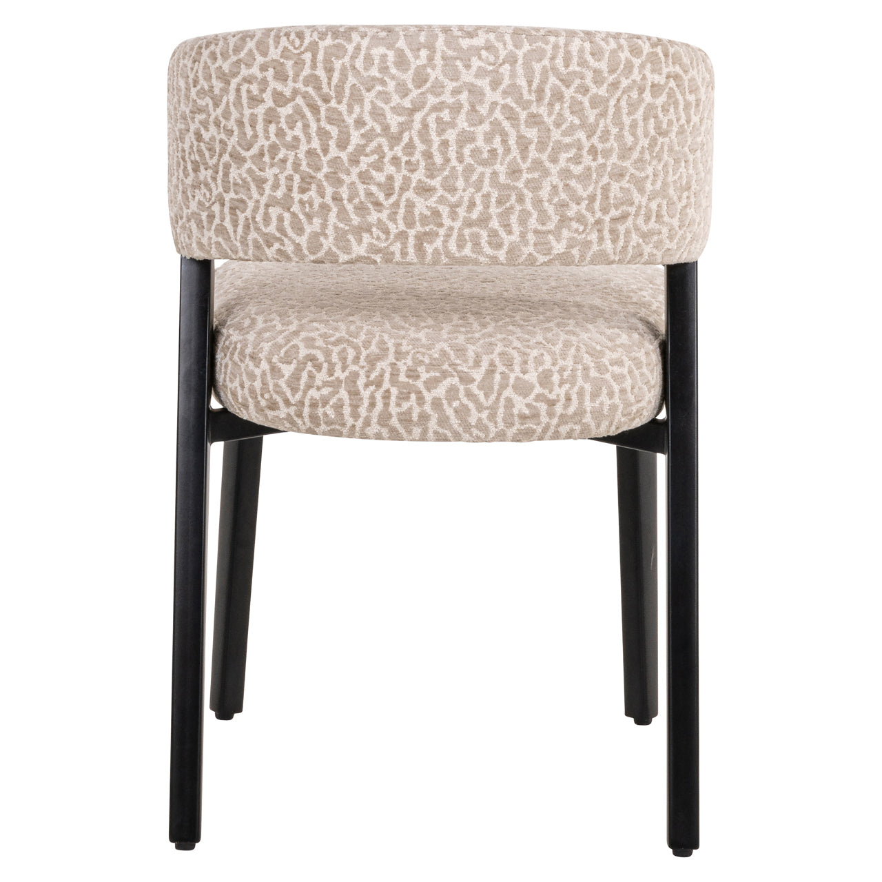 Richmond Interiors Esszimmerstuhl Zeno beige leopard Esszimmerstuhl Richmond Interiors