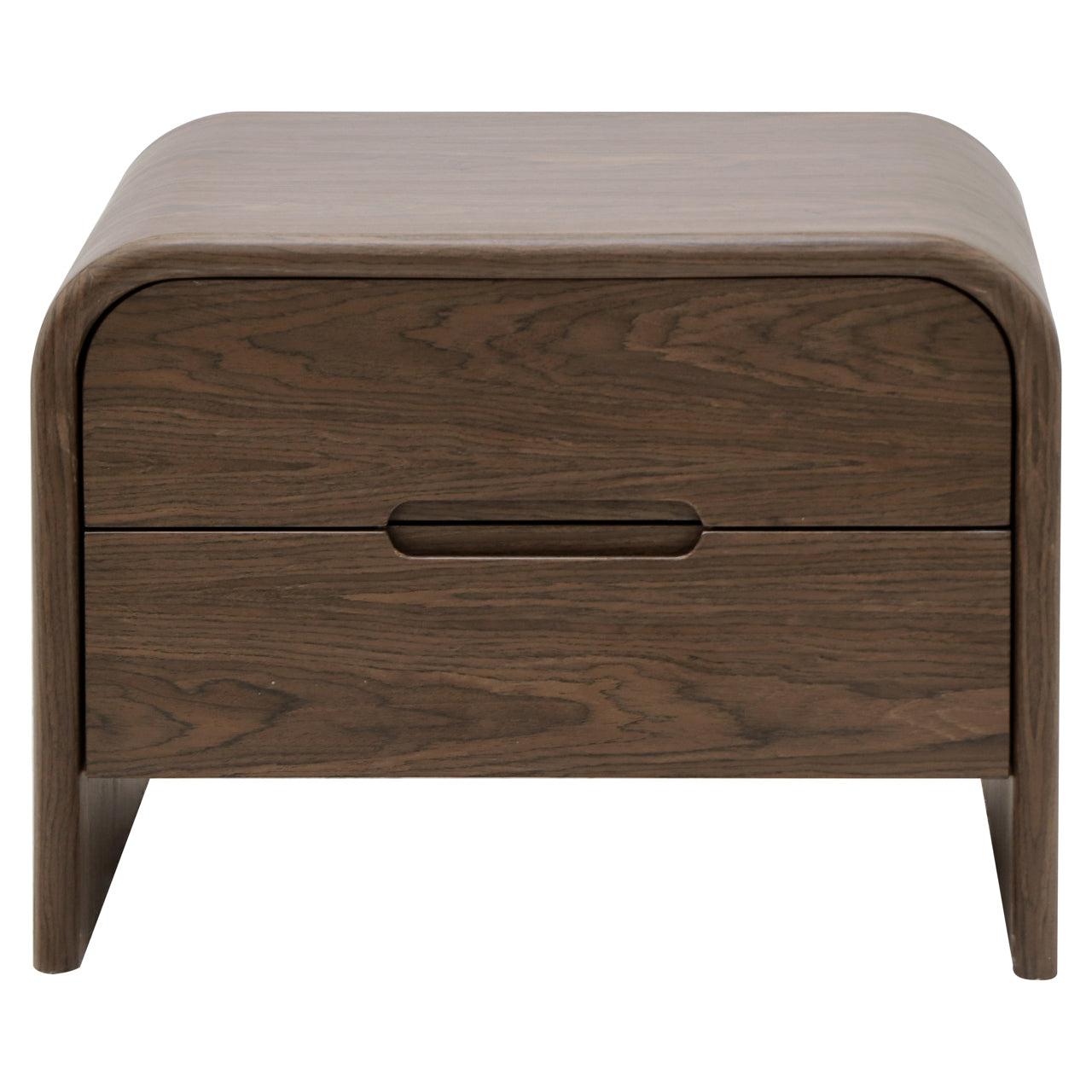 Richmond Interiors bedside table Bedford brown 2-drawers