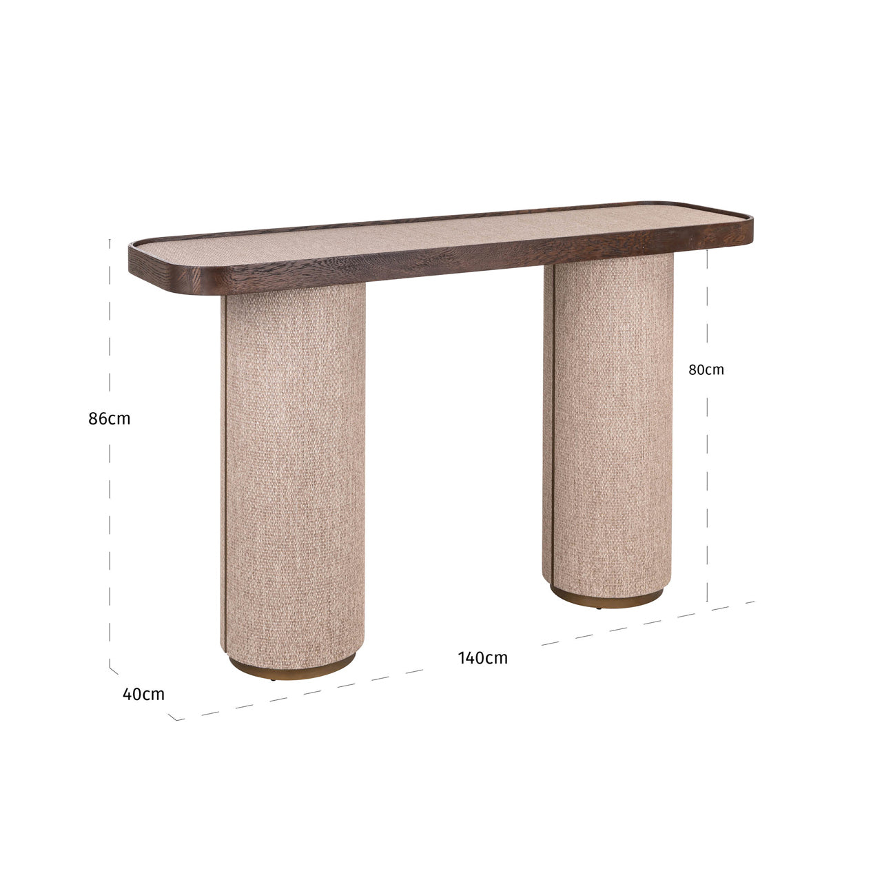 Richmond Interiors Konsole Willox beige Konsole Richmond Interiors