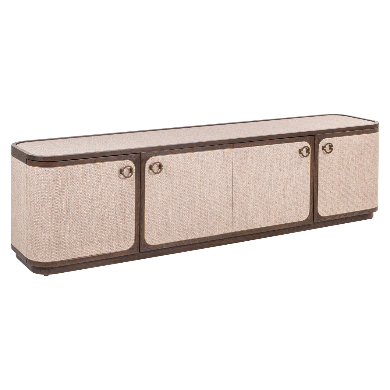 Richmond Interiors TV-Schrank Willox beige 4-doors TV-Schrank Richmond Interiors