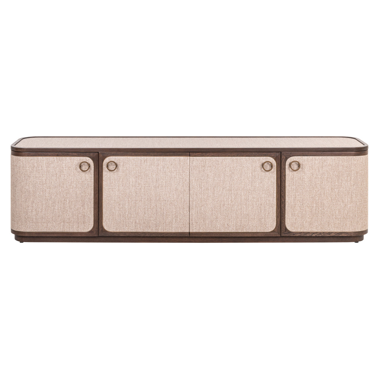 Richmond Interiors TV-Schrank Willox beige 4-doors TV-Schrank Richmond Interiors