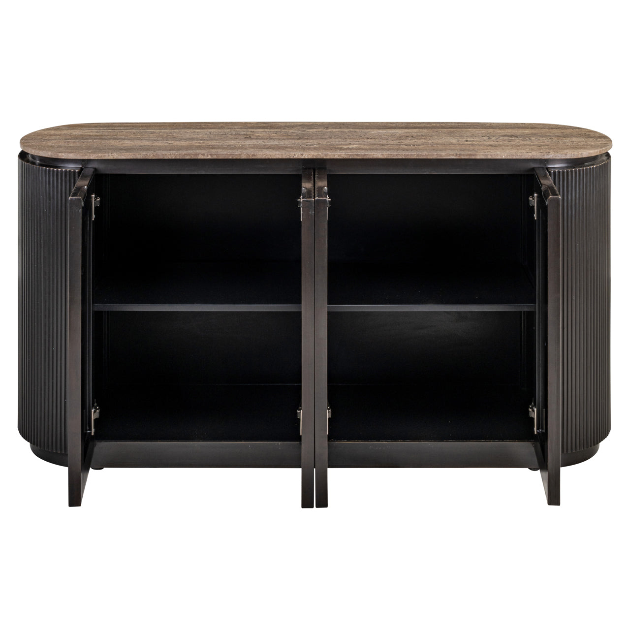 Richmond Interiors Sideboard Russo ash brown 4-doors Sideboard Richmond Interiors