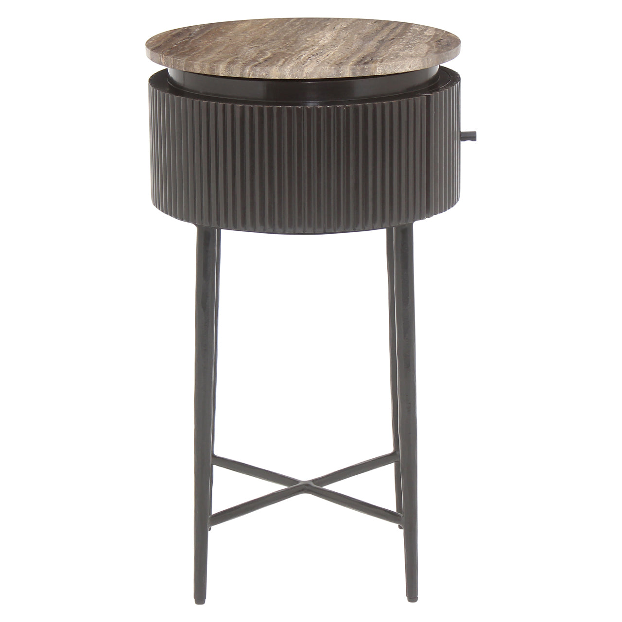 Richmond Interiors side table Russo ash brown