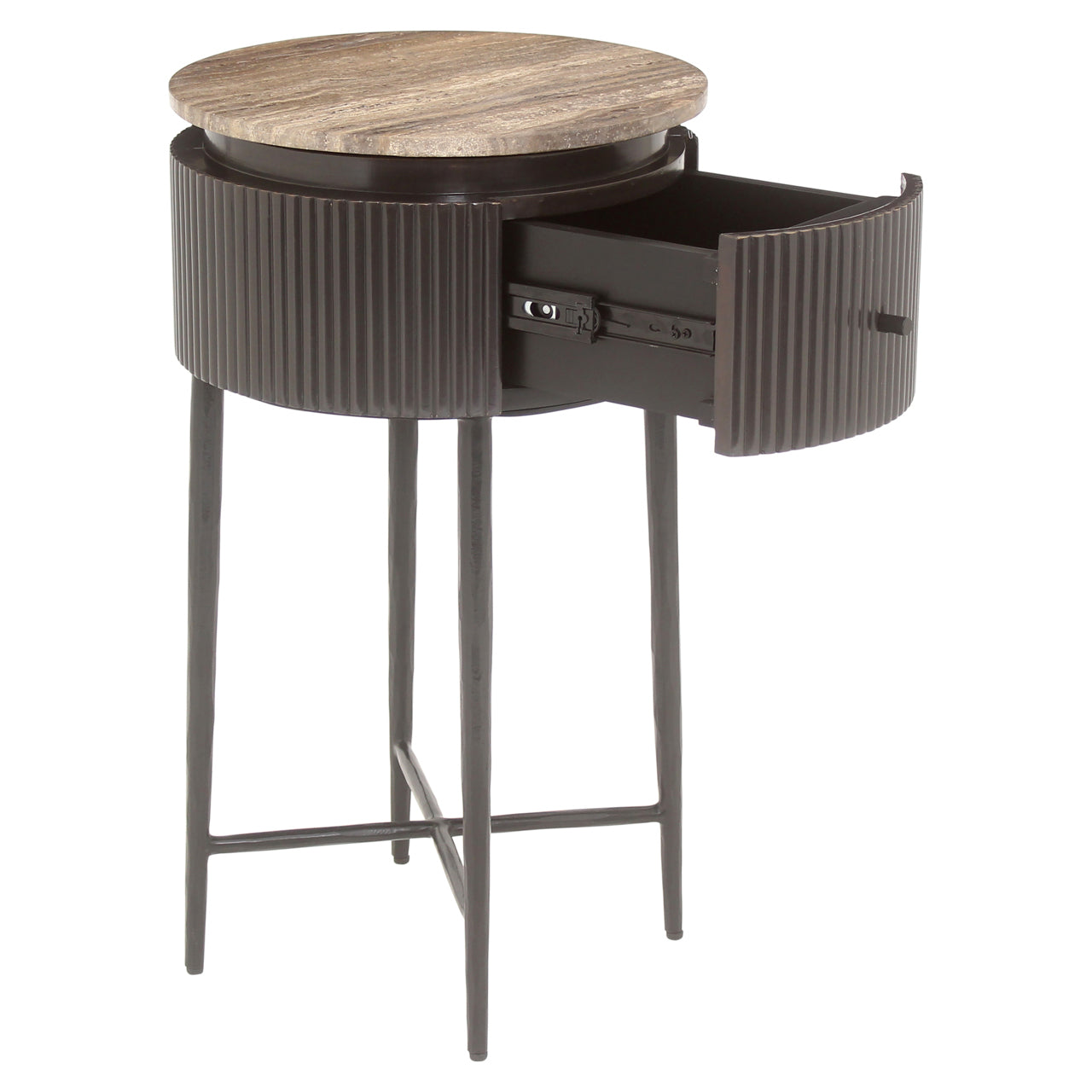 Richmond Interiors Beistelltisch Russo ash brown Beistelltisch Richmond Interiors