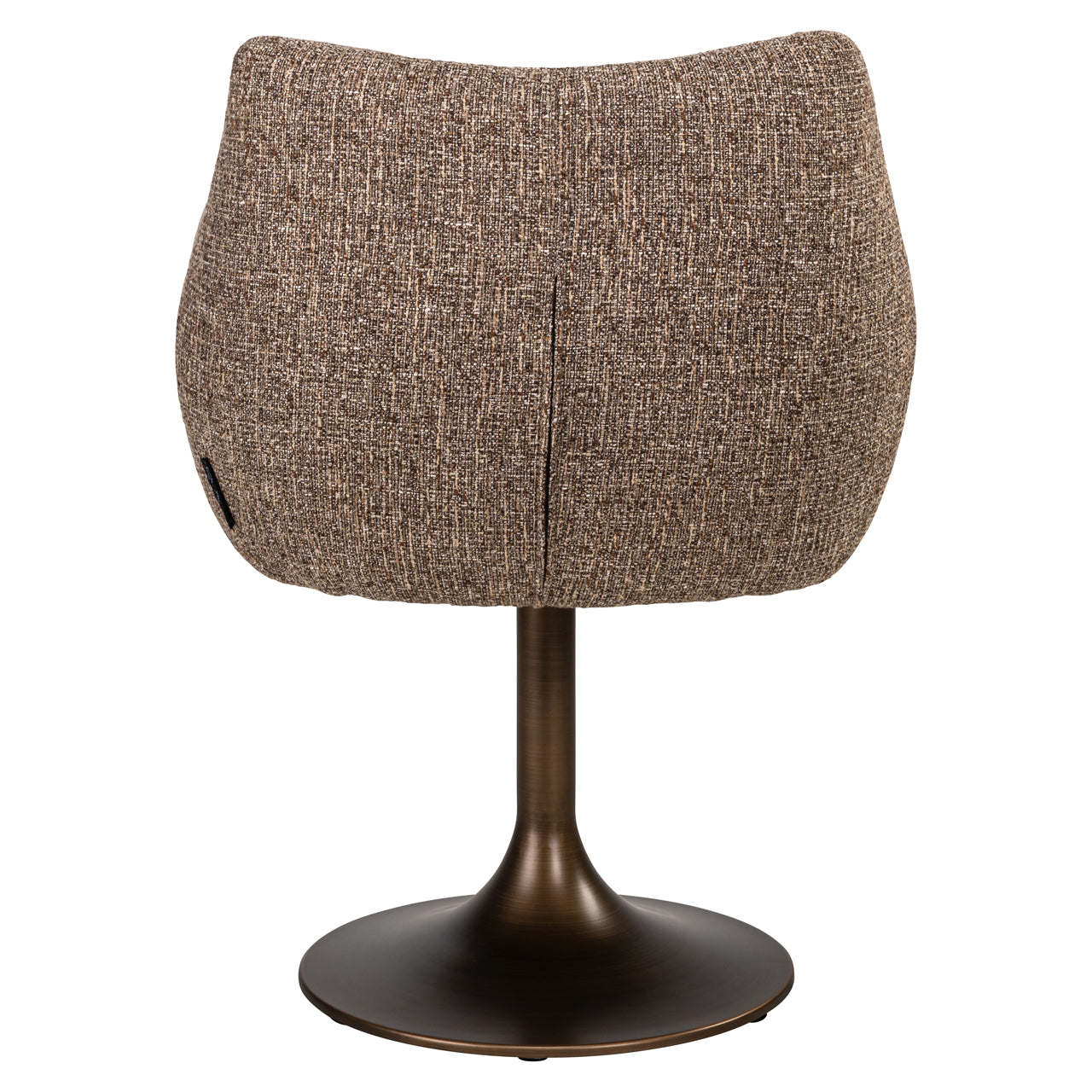 Richmond Interiors Esszimmerstuhl Aldo brown tweed swivel Esszimmerstuhl Richmond Interiors
