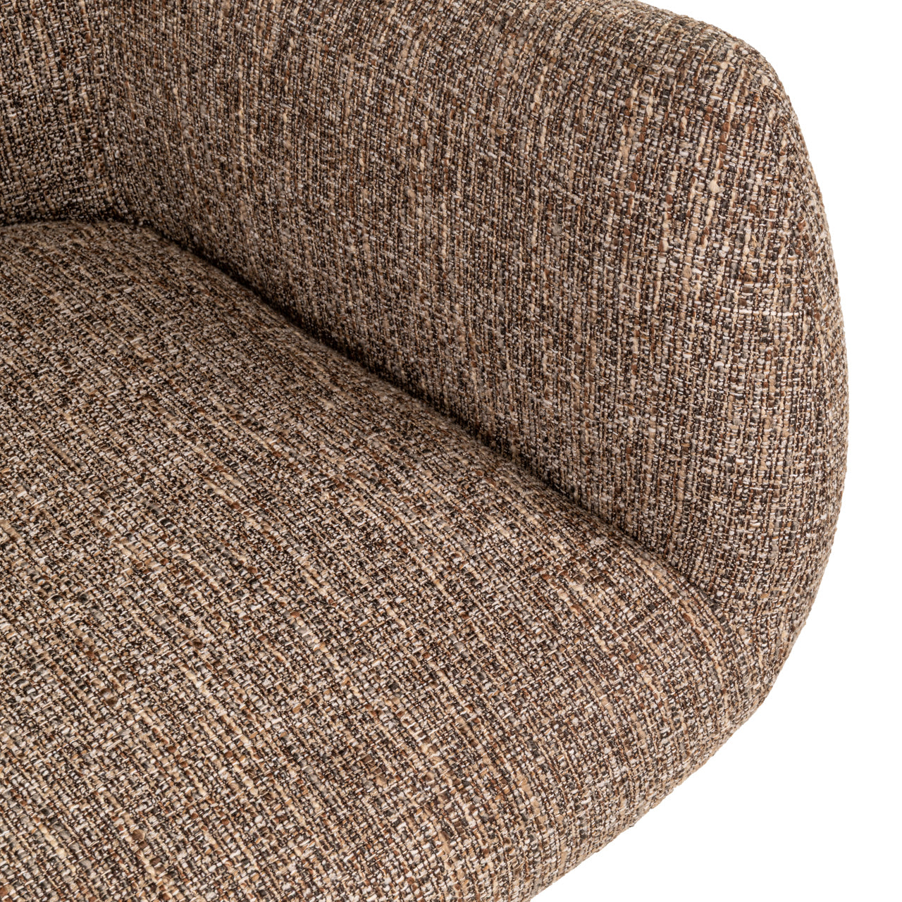 Richmond Interiors Esszimmerstuhl Aldo brown tweed swivel Esszimmerstuhl Richmond Interiors