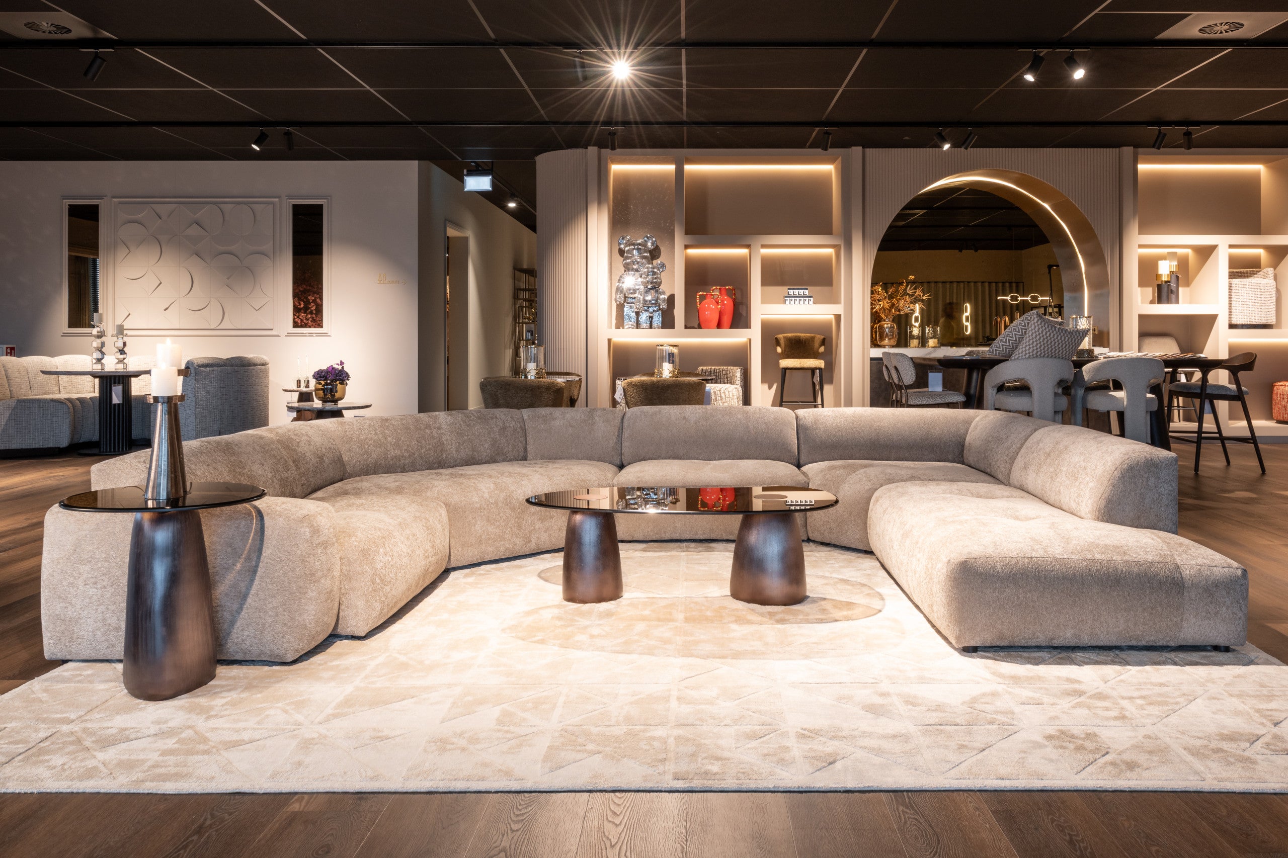 Richmond Interiors Beistelltisch Hayden bronze Beistelltisch Richmond Interiors