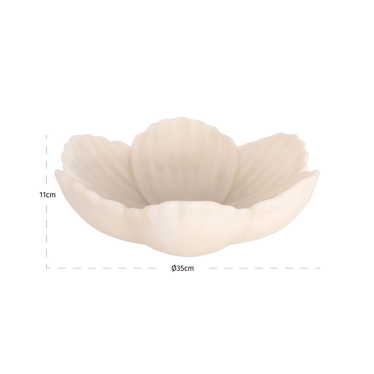 Richmond Interiors Schale Xena white S Schale Richmond Interiors
