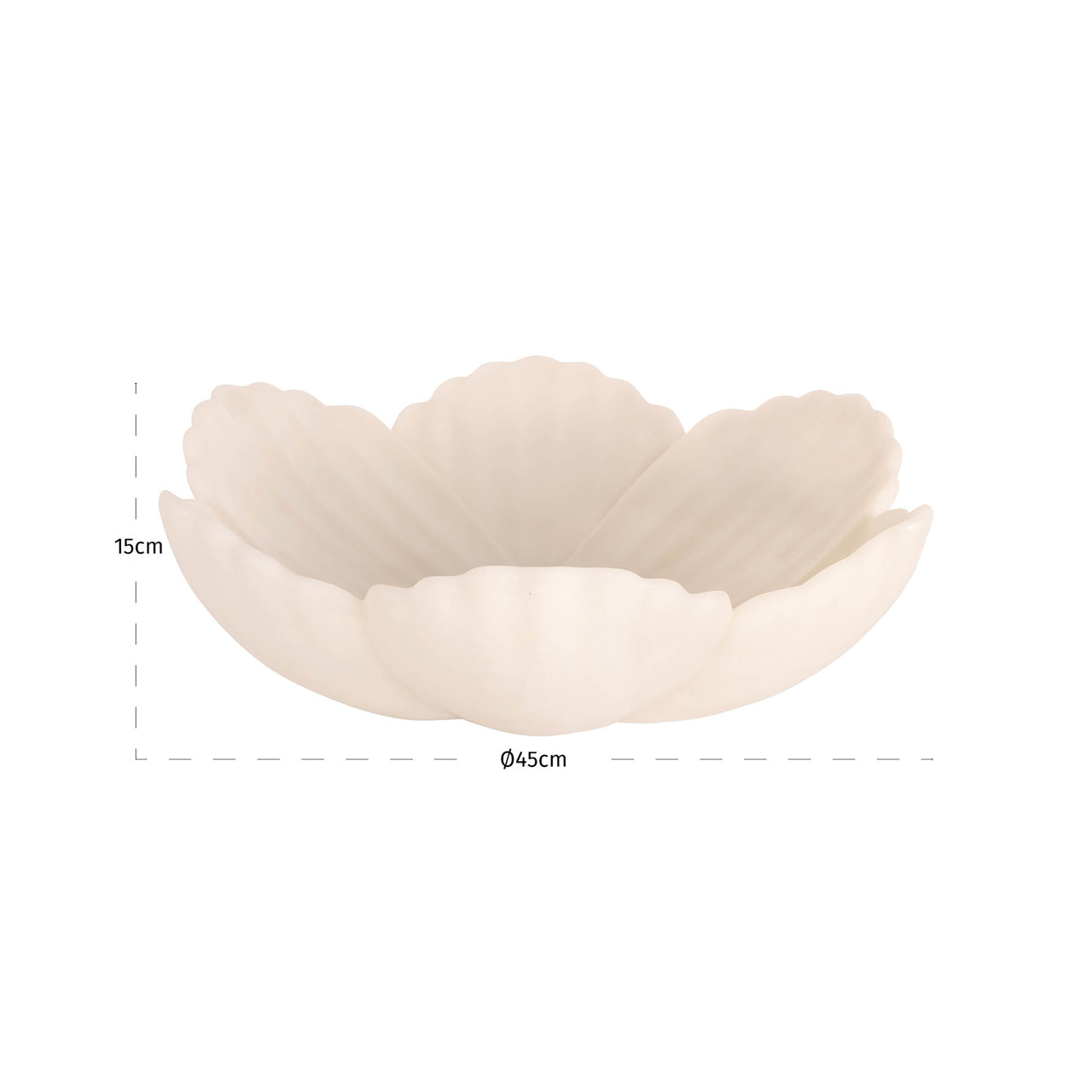 Richmond Interiors Schale Xena white L Schale Richmond Interiors