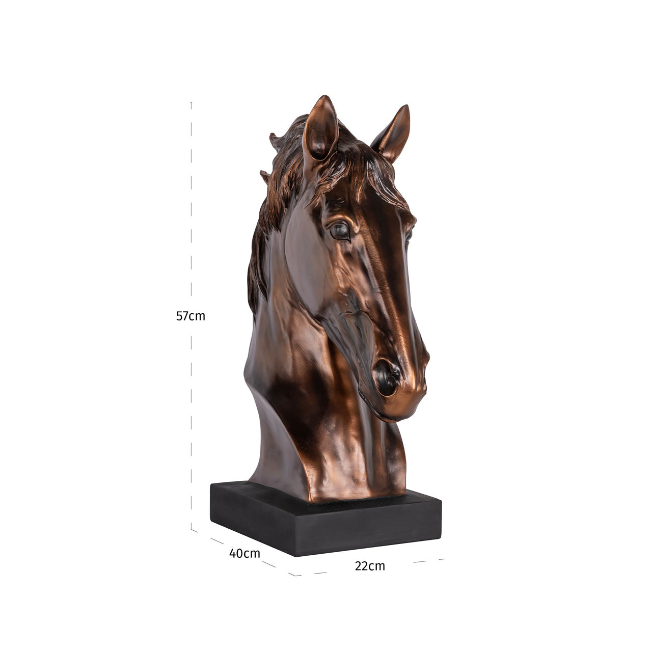Richmond Interiors Dekoratives Objekt Shadow bronze Dekoratives Objekt Richmond Interiors