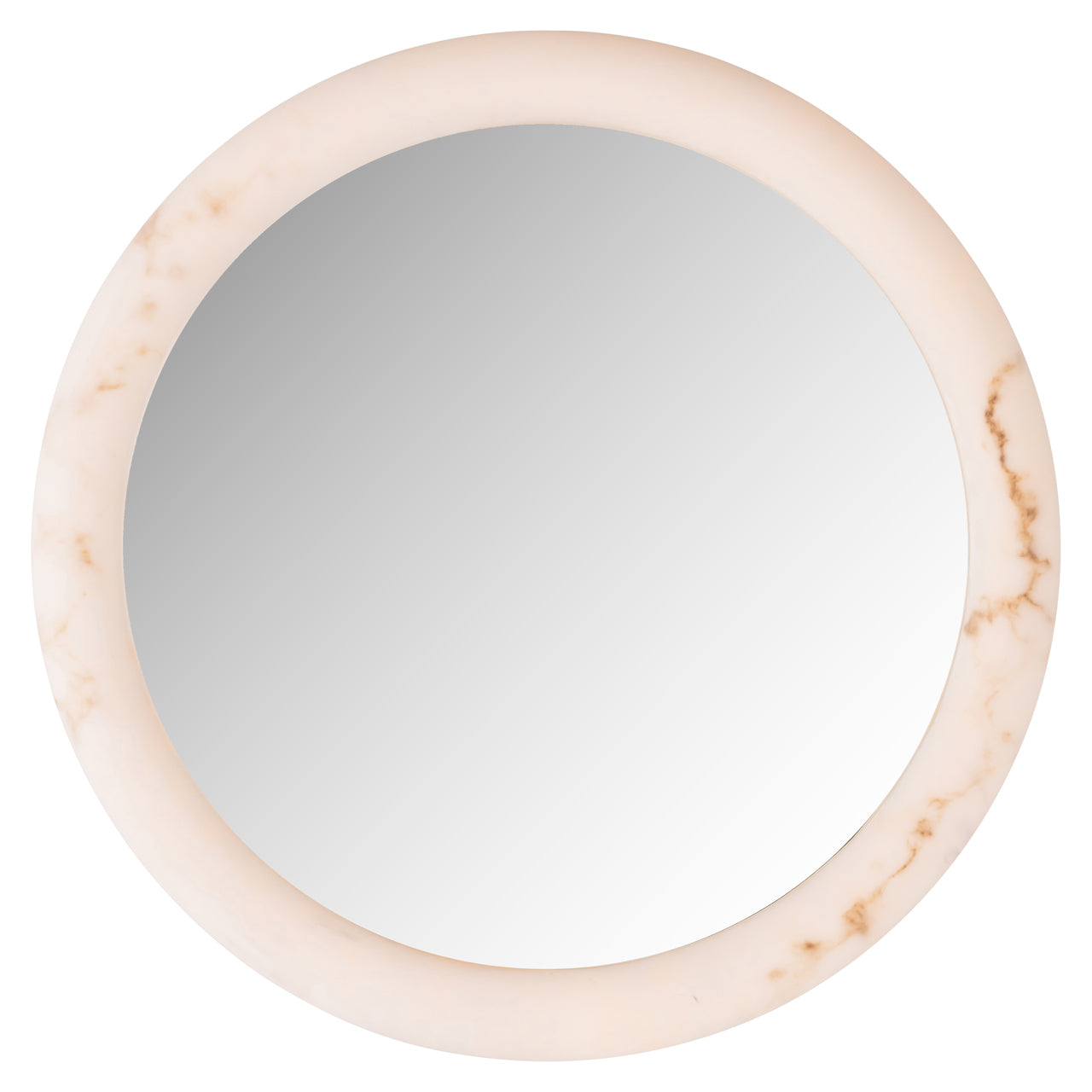 Richmond Interiors Wandlampe Oravelle white mirror 80Ø Wandlampe Richmond Interiors