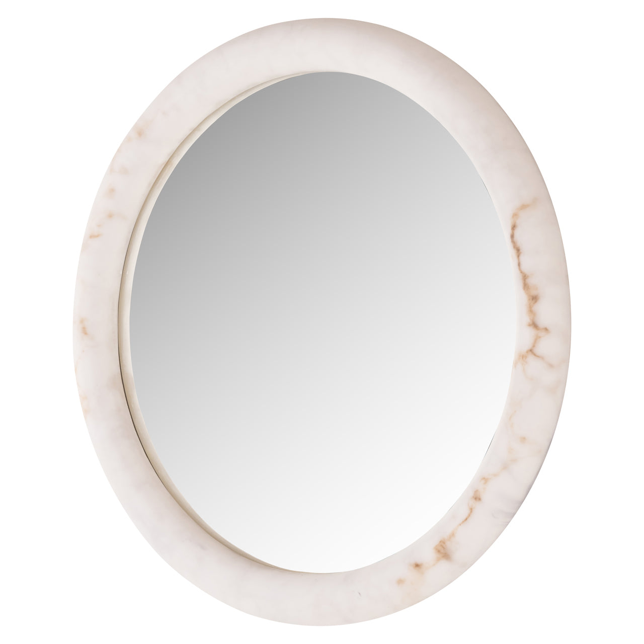 Richmond Interiors Wandlampe Oravelle white mirror 80Ø Wandlampe Richmond Interiors