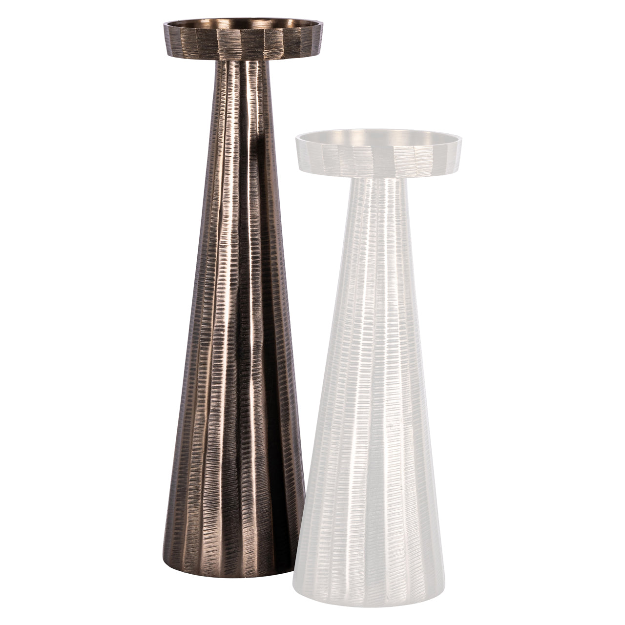 Richmond Interiors Kerzenhalter Evola bronze L Kerzenhalter Richmond Interiors