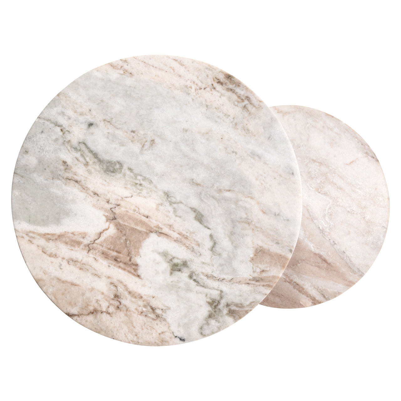 Richmond Interiors Beistelltisch Bottega Blush beige (Set of 2) Beistelltisch Richmond Interiors