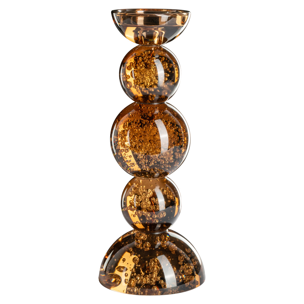 Richmond Interiors Kerzenhalter Jolita brown small Kerzenhalter Richmond Interiors