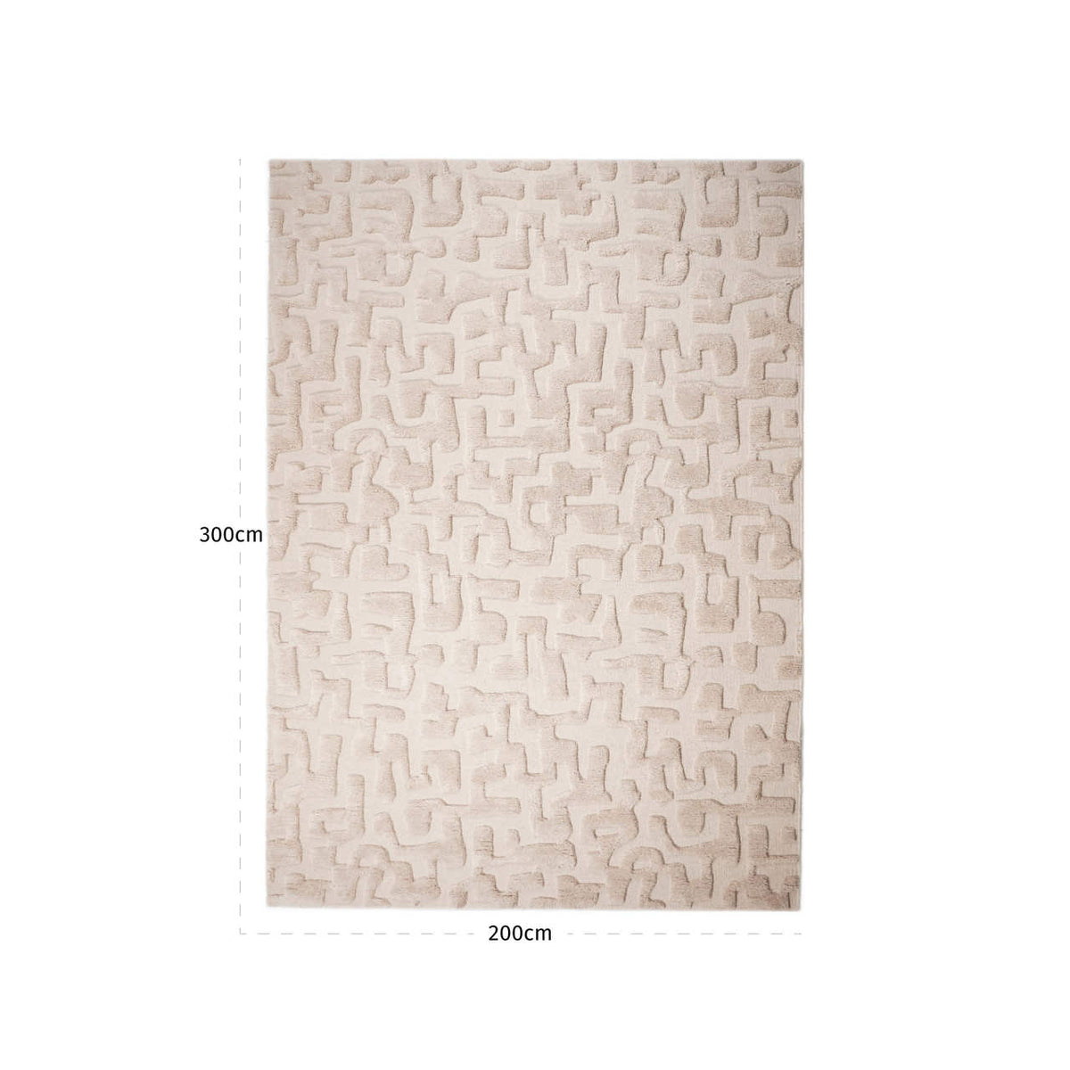 Richmond Interiors Teppich La Gomera beige 200x300