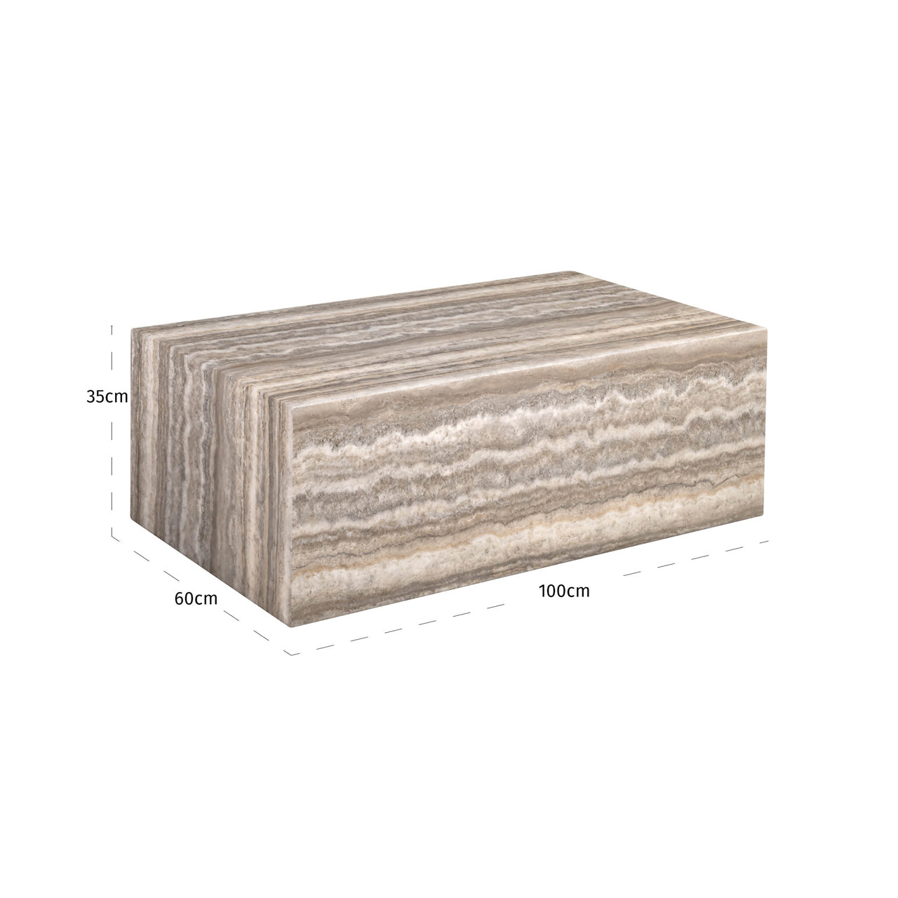 Richmond Interiors Sofa-element Dulce grey coffee table Sofa-element Richmond Interiors