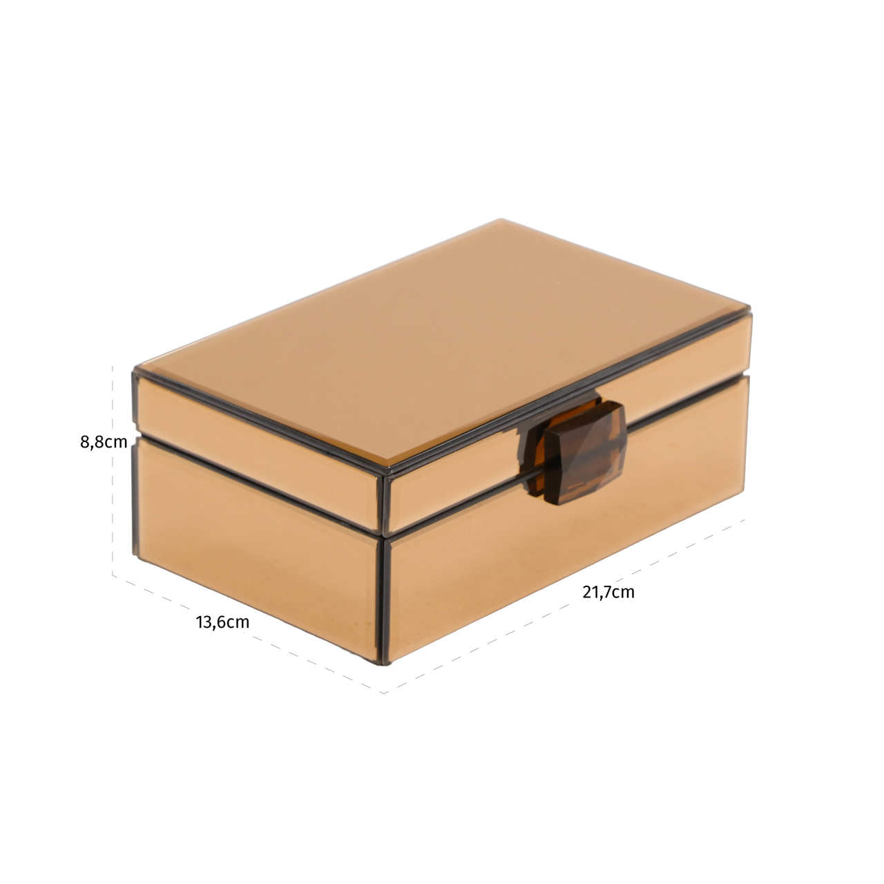 Richmond Interiors Aufbewahrungsbox Lins brown Aufbewahrungsbox Richmond Interiors