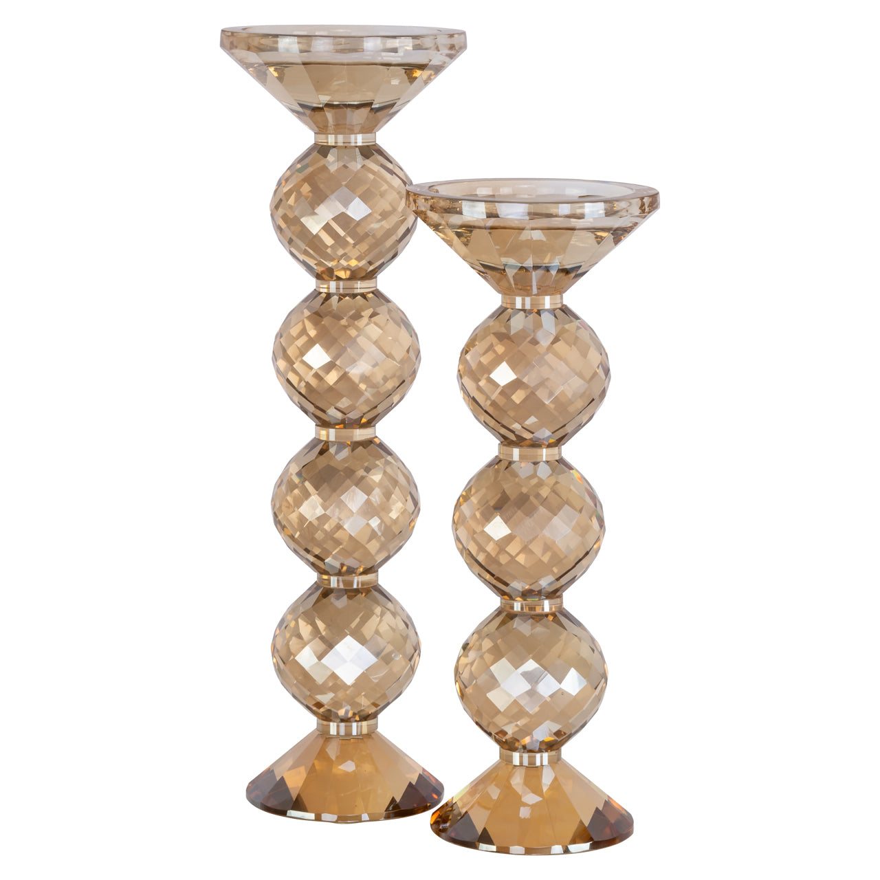 Richmond Interiors Kerzenhalter Channah Champagne small Kerzenhalter Richmond Interiors