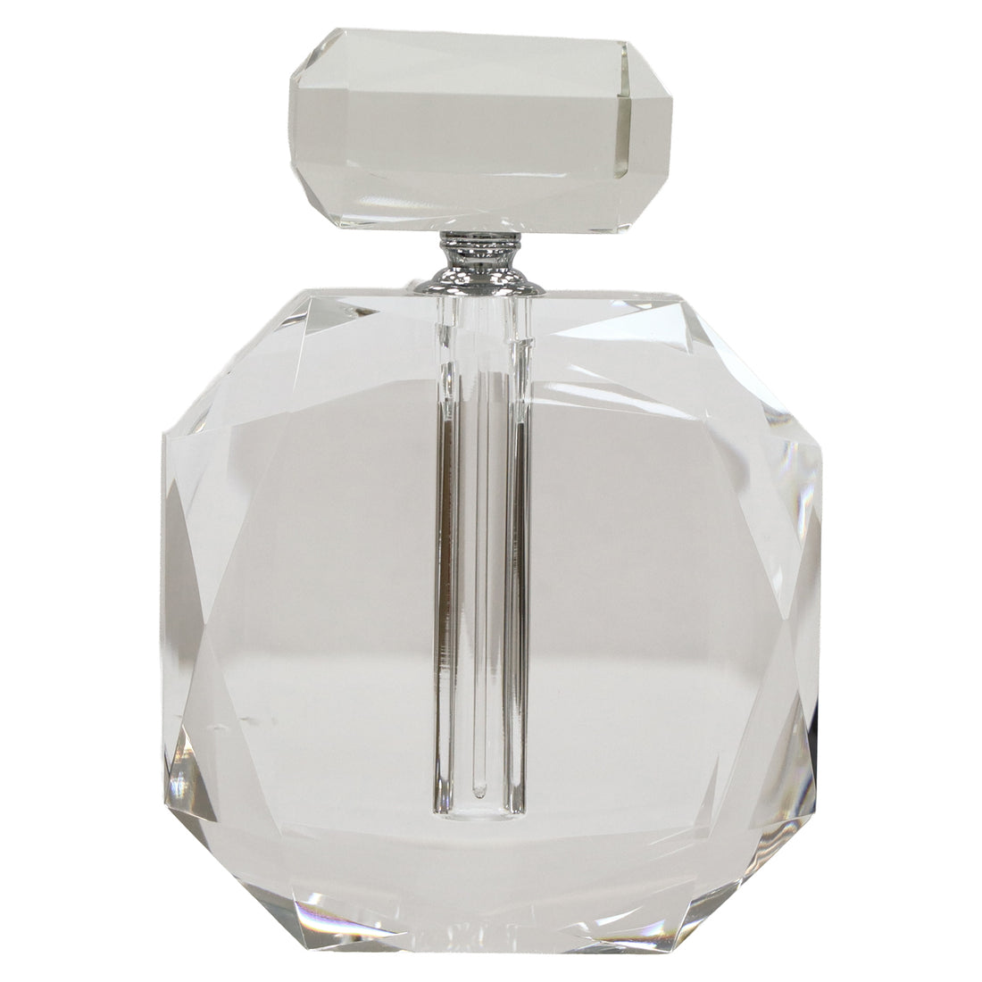 Richmond Interiors Dekoratives Objekt Khloe clear transparent perfume bottle Dekoratives Objekt Richmond Interiors