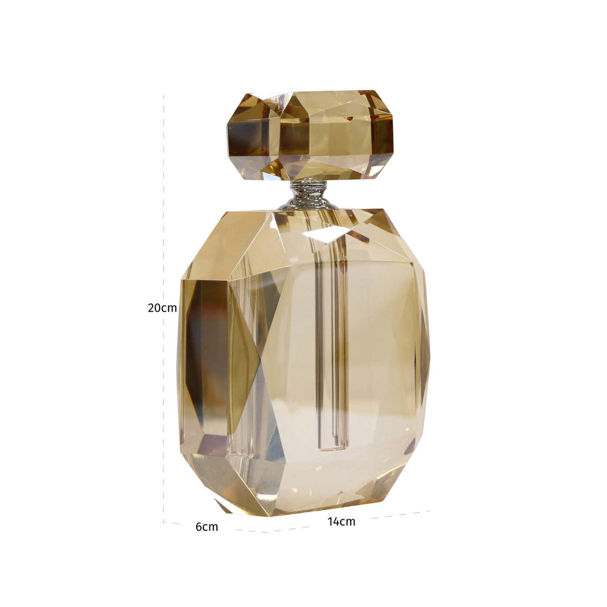 Richmond Interiors Dekoratives Objekt Khloe Champagne perfume bottle Richmond Interiors