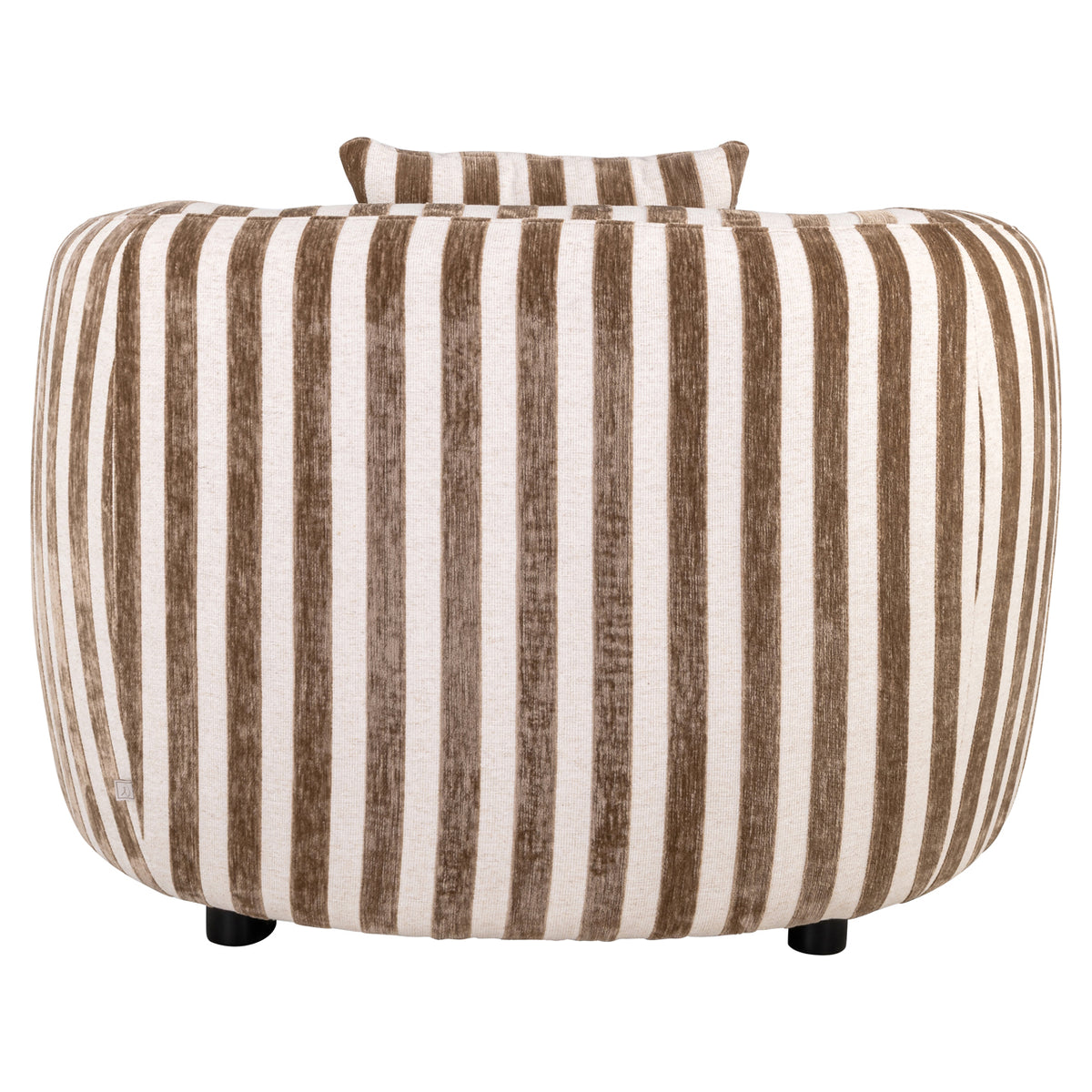 Richmond Interiors Lounge Stuhl Luxandra stripes sand Richmond Interiors
