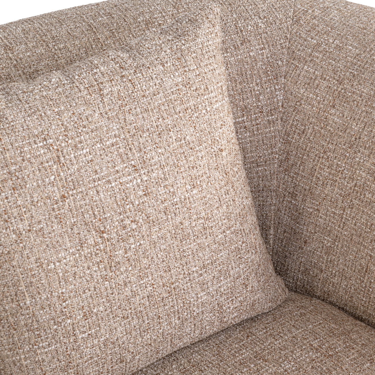 Richmond Interiors Lounge Stuhl Luxandra sand tweed fire retardant Lounge Stuhl Richmond Interiors