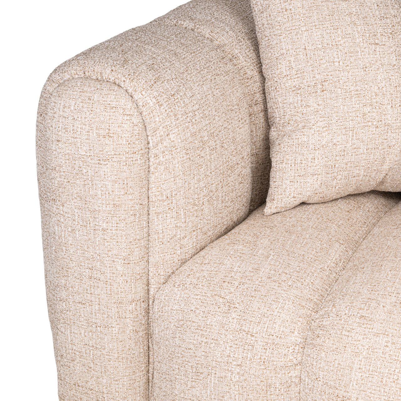 Richmond Interiors Sofa Novaro cream tweed lounge right fire retardant Sofa Richmond Interiors