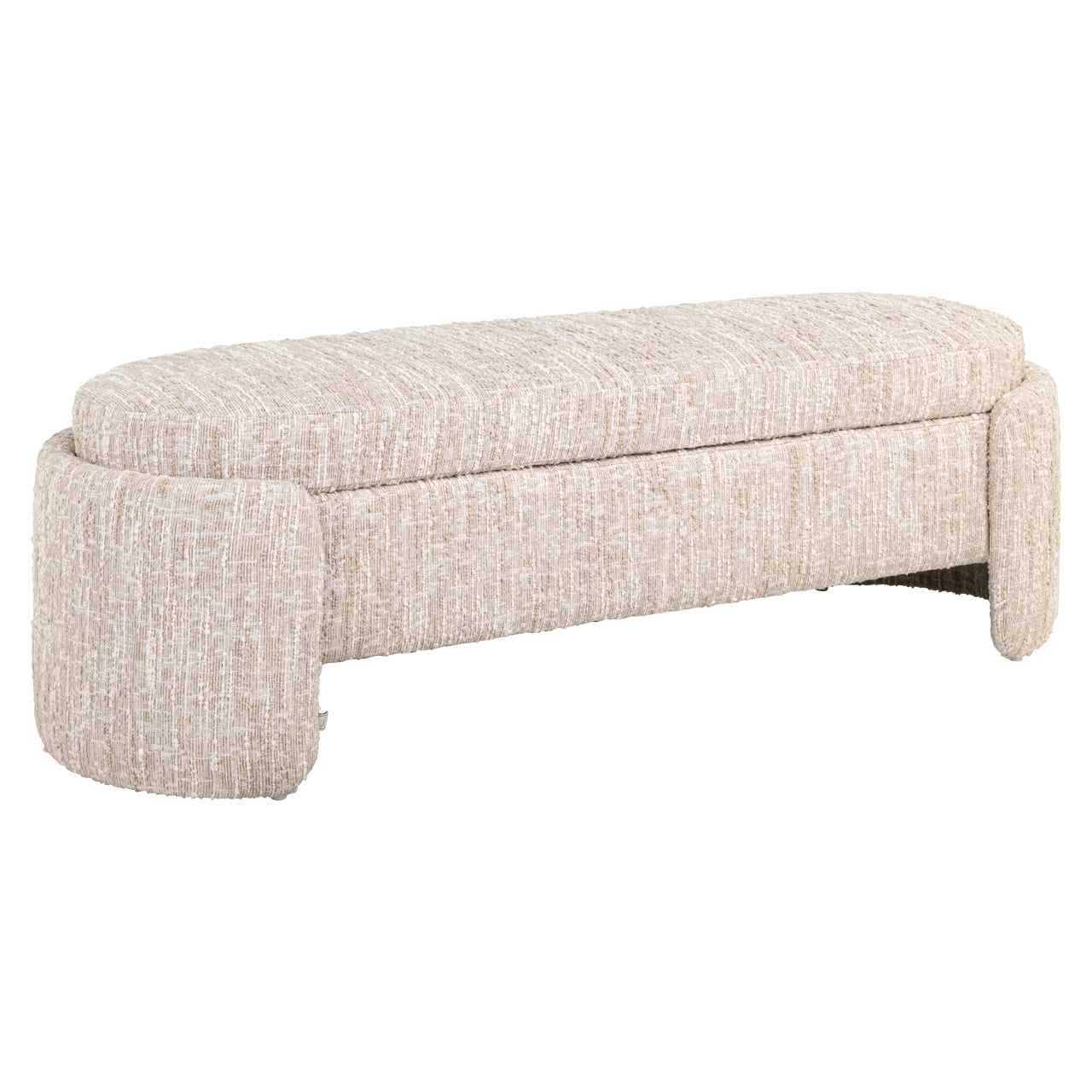 Richmond Interiors Bank Cupid beige angora with storage Bank Richmond Interiors