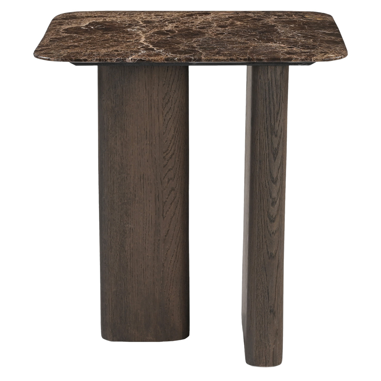 Richmond Interiors Beistelltisch Castello Smoked charchoal marble top Beistelltisch Richmond Interiors