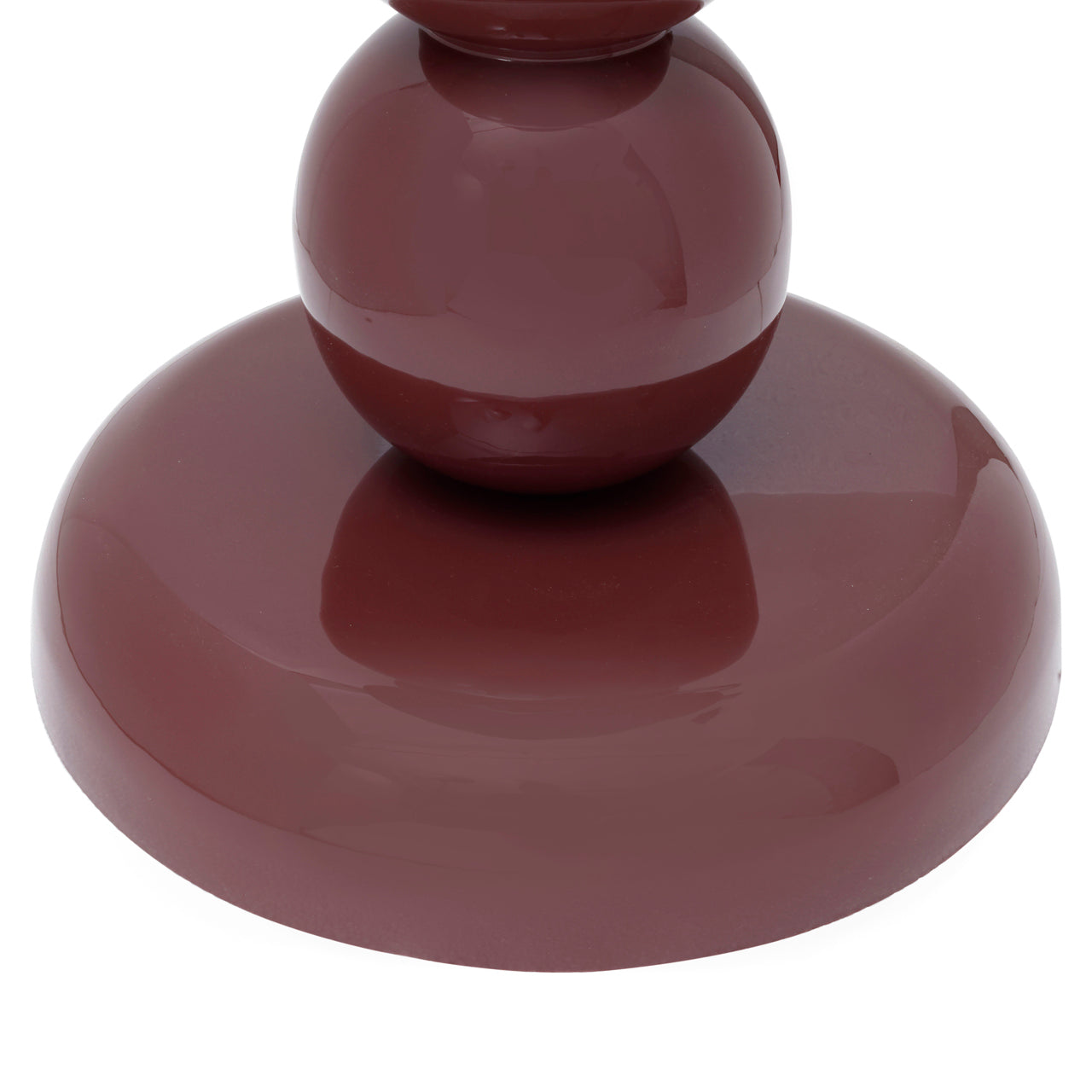 Richmond Interiors Beistelltisch Reid burgundy Beistelltisch Richmond Interiors