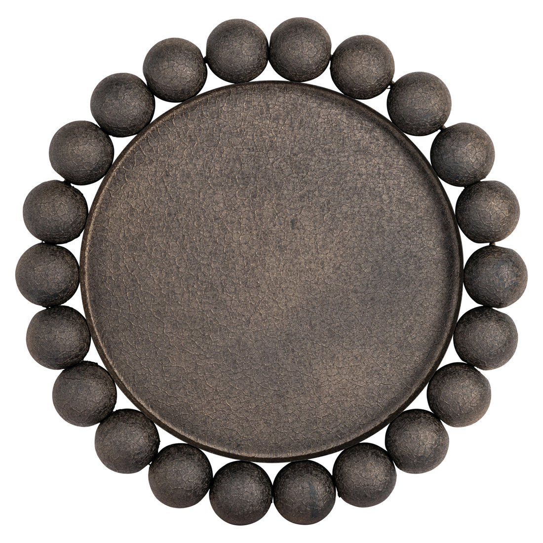 Richmond Interiors Tablett Marlow brass antique Tablett Richmond Interiors